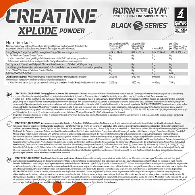 Olimp Nutrition Creatine Xplode 500 grams