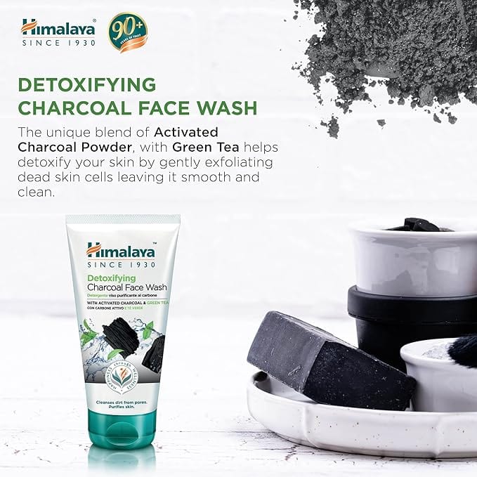Himalaya De-toxifying Charcoal Face Wash - 150 ml