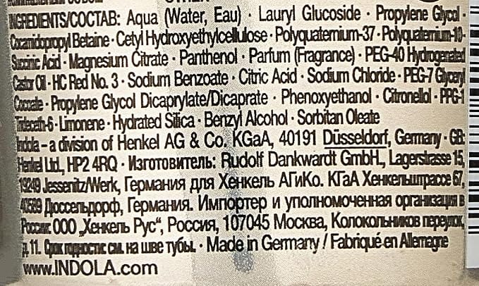 Indola blonde verslaafde Pinkrose Shampoo 250ml