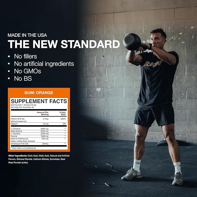 Raw Nutrition CBUM Essential Pre-Workout