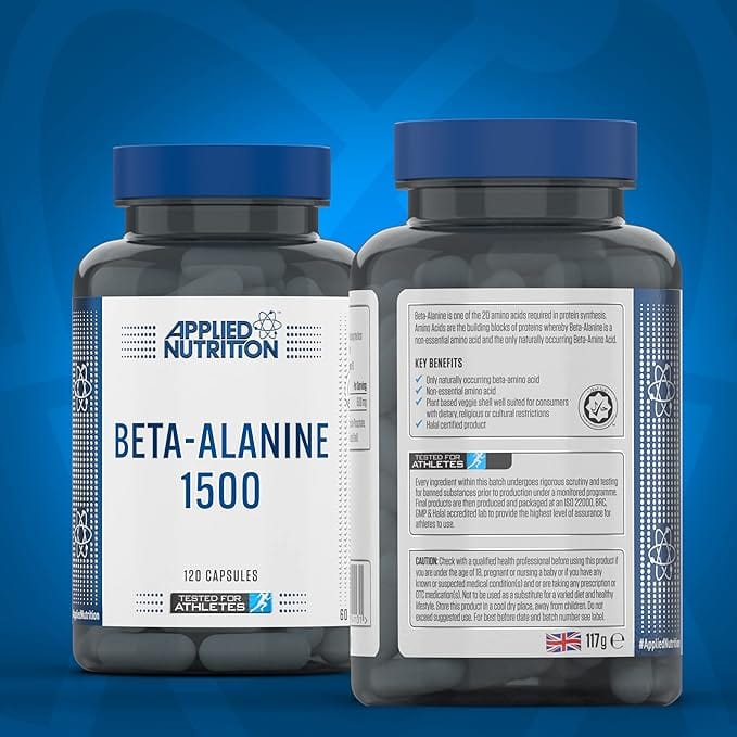 Zastosowane odżywianie beta-alanina 1500 mg 120 warzyków warzywnych