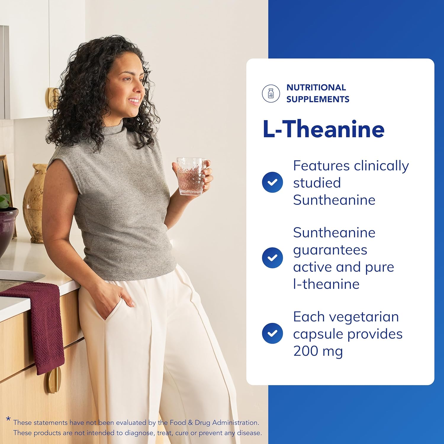 L -theanine 200mg 60 VCAPS - Pure Encapsulations