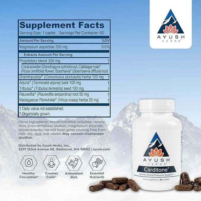 Carditone (60 Capets) - Ayush Herbs