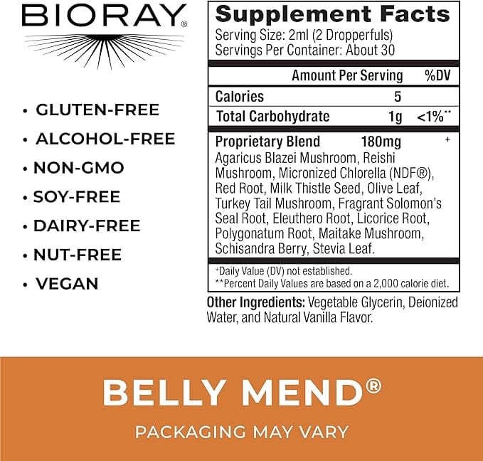 Belly Mend - 2 fl oz - bioray