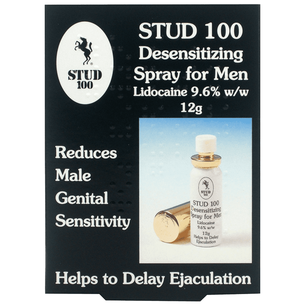 Stud 100 Desensitizing Spray For Men Pack of 3 Welzo welzo