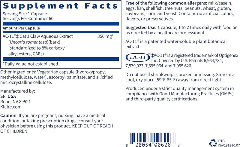 Protectagen (60 capsules) - Klaire Labs (SFI Health)