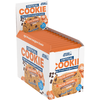 Applied Nutrition Critical Cookie 12x73g Salted Caramel & Choc Chip