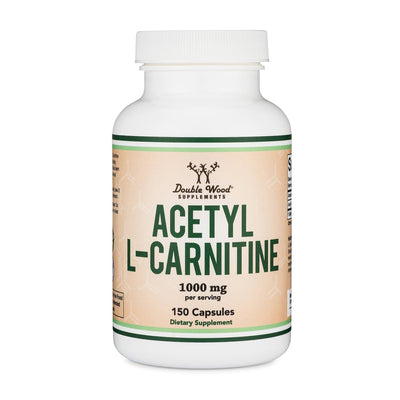 Double Wood Acetyl L-Carnitine- 150 x 180 mg capsules - Welzo