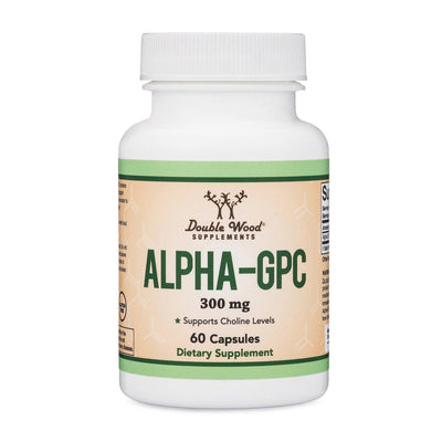 Double Wood Alpha GPC - 60 x 300 mg capsules - Welzo