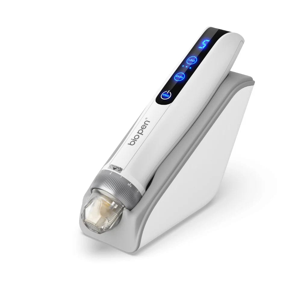 Dr. Pen Bio Pen Q2 3-в-1 микролионен писалка с терапия с LED светлина и микрокурс