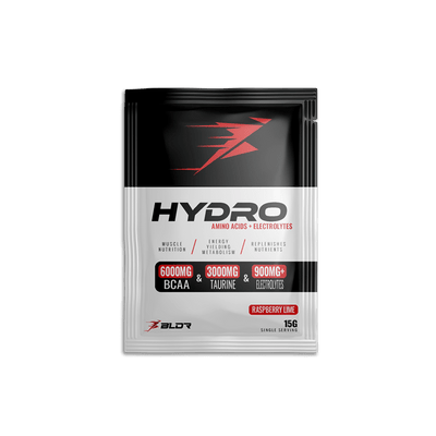 BLDR Sports Hydro Sachets 15x15g Raspberry & Lime