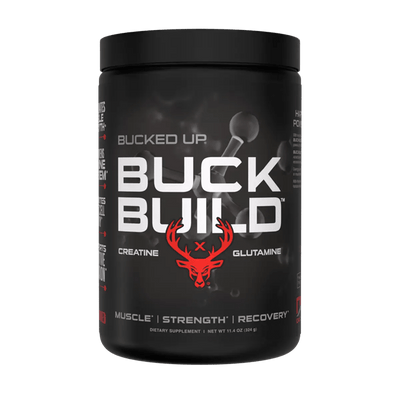 Bucked Up Buckbuild (Creatine / Glutamine) 324g Unflavored