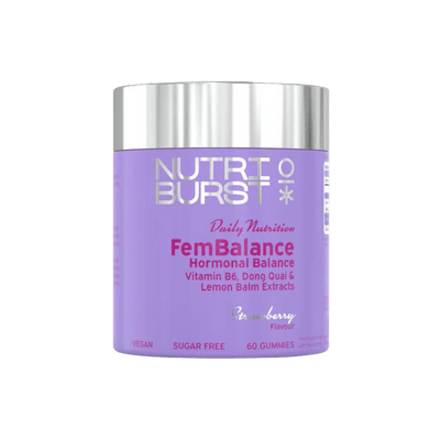 Nutriburst Fembalance 60 Gummies Strawberry