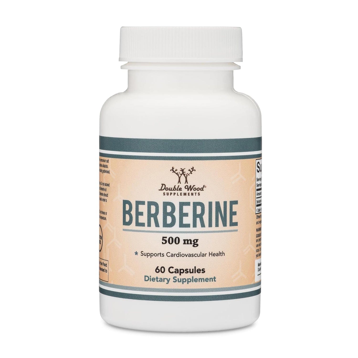 Double Wood Berberine - 60 x 500 mg capsules - Welzo