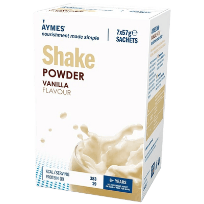 Aymes Nutritional Milkshake Vanilla Flavour Sachet 57g Pack of 7 - welzo