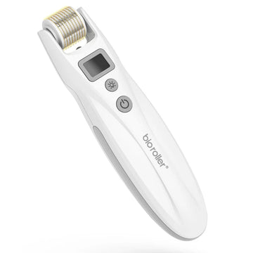 Bio -Roller G5 Derma Roller, die mit EMS und LEDs einschließlich 540 Stiften wieder aufgeladen werden kann