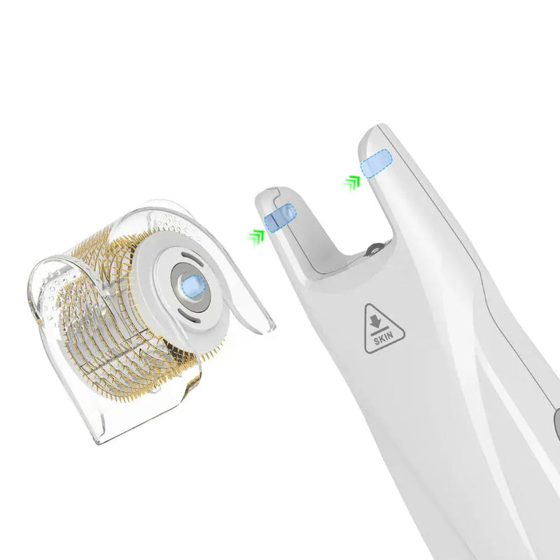 Bio rullo g5 rullo derma ricaricabile con EMS e LED tra cui 540 perni