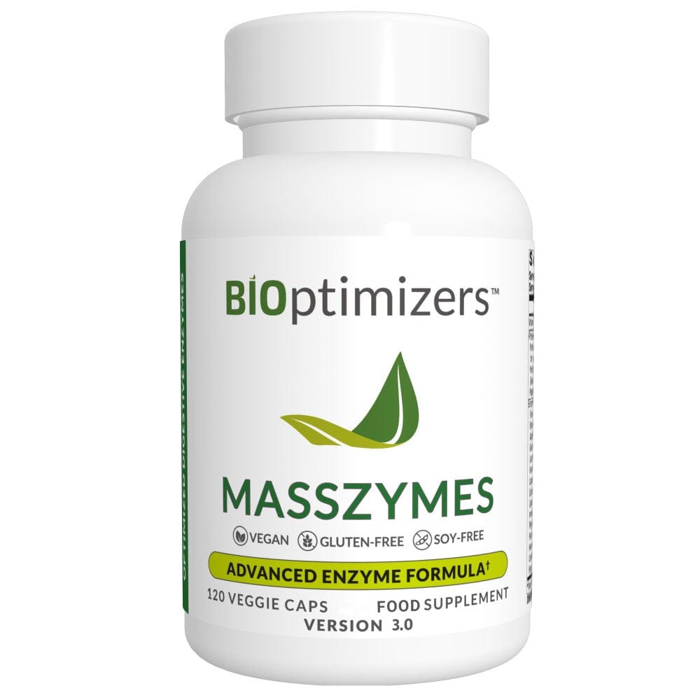 Bioptimizers Masszymes - Enzymes digestives 120 capsules