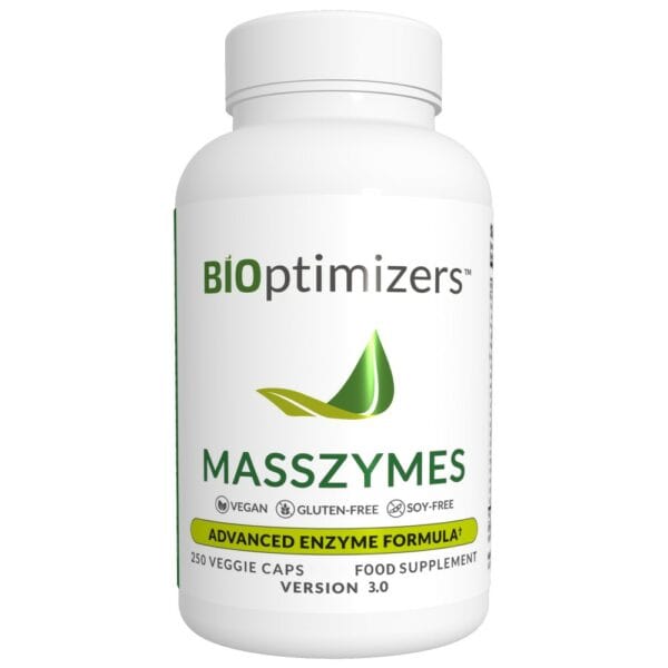 Bioptimizers Masszymes - Enzymes digestives 250 capsules