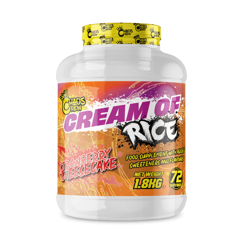 Chaos Crew Cream of Rice 1.8kg Strawberry Cheesecake