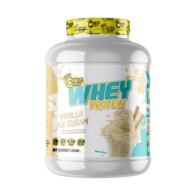Chaos Crew Whey Protein 2kg Vanilla Ice Cream