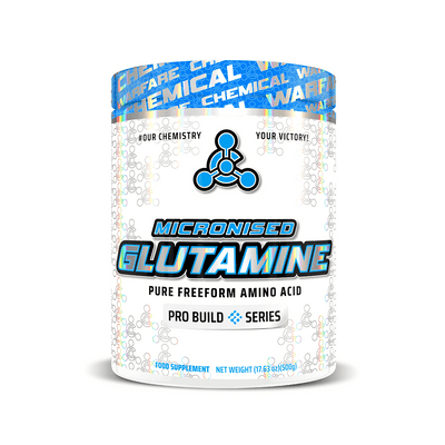 Chemical Warfare Mirconised Glutamine 500g