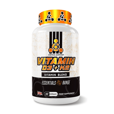 Chemical Warfare Vitamin D3 & K2 60 Caps