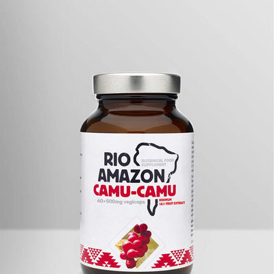 Rio Amazon Supplements Camu-Camu 16:1 Extract 500mg- 60 Capsules - Welzo