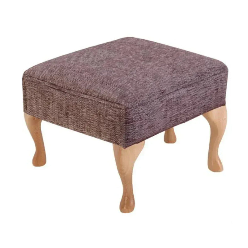 Cannington Matching Footstool – Classic Upholstered Fireside Support