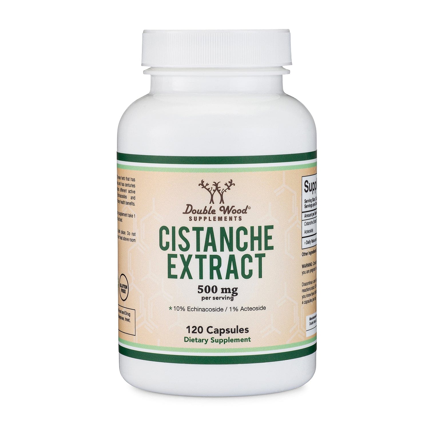 Double Wood Cistanche Extract - 120 x 250 mg capsules - Welzo