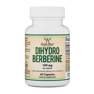 Double Wood Dihydroberberine - 60 x 100 mg capsules - Welzo