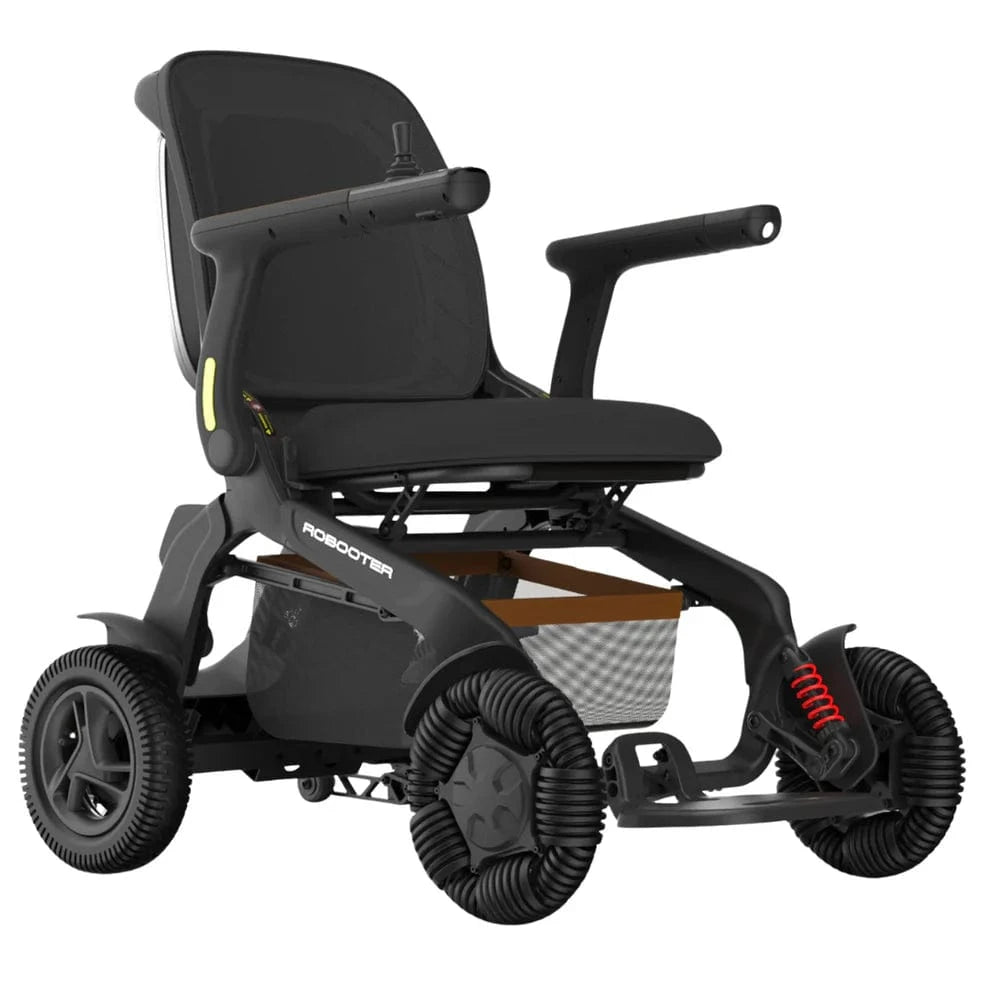 Robooter E60 Folding Powerchair – Omni-Wheel, All-Terrain, Long-Range Electric Wheelchair