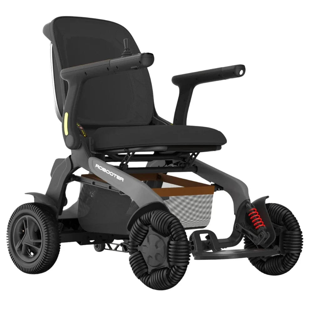 Robooter E60 Folding Powerchair – Omni-Wheel, All-Terrain, Long-Range Electric Wheelchair