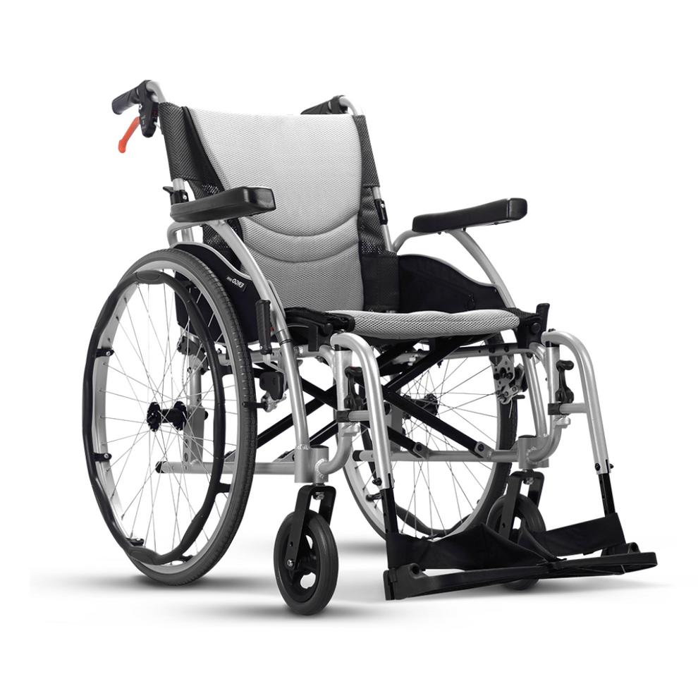 Ergo 3 lichtgewicht zelfgestuwde rolstoel-S-iero-stoel, compact en crash getest