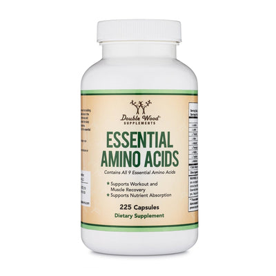 Double Wood Essential Amino Acids - 225 capsules - Welzo