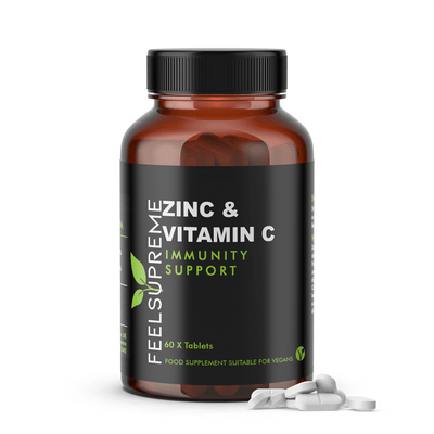 Feel Supreme Zinc with Vitamin C 60 Tabs
