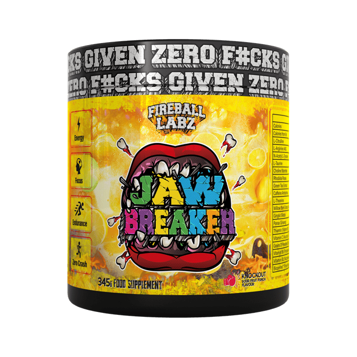 Fireball Labz Jaw Breaker 345g Knockout (Sour Fruit Punch)