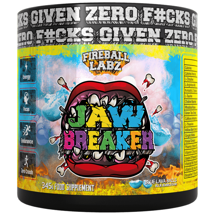 Fireball Labz Jaw Breaker 345g Blue Lava Balls (Blue Bubblegum)