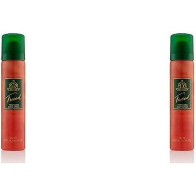Taylor of London Tweed Fragrance for Women 75ml Body Spray - Pack of 2