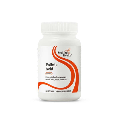 Folinic Acid, 60 Capsules - Seeking Health