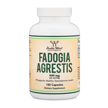 Double Wood Fadogia Agrestis - 180 x 300 mg capsules - Welzo