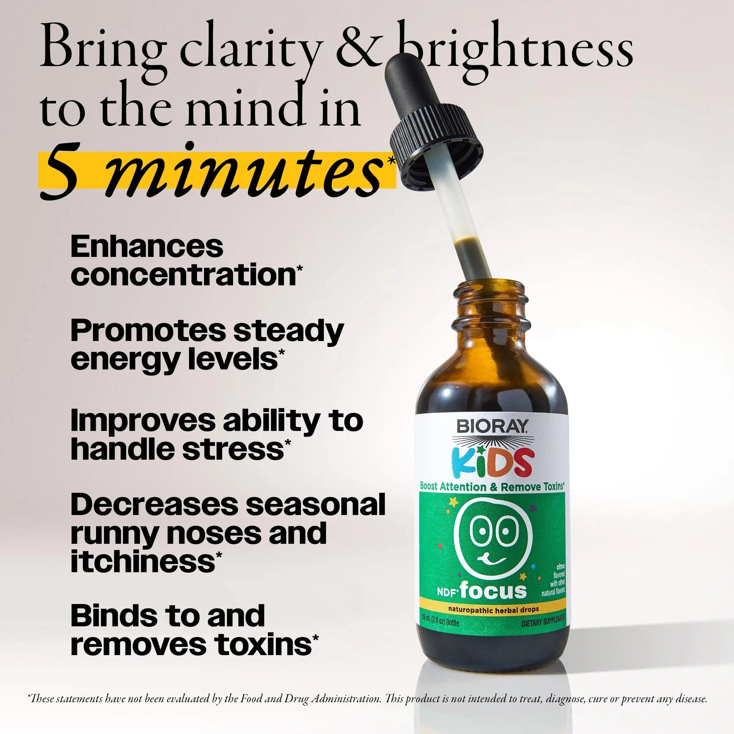 Niños NDF Focus - 2 oz - Bioray