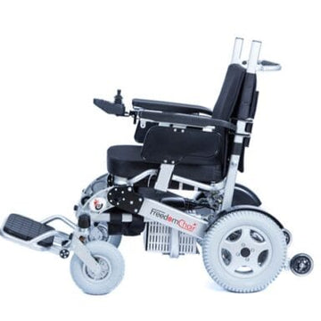 Vrijheidsstoel A09 Heavy Duty Folding Electric PowerChair - 35 Stone Capaciteit en lange afstand