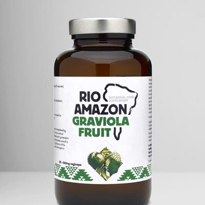 Rio Amazon Supplements Graviola (Fruit) 500mg- 120 Capsules - Welzo
