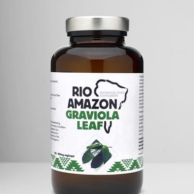 Rio Amazon Supplements Graviola Leaf 500mg- 120 Capsules - Welzo