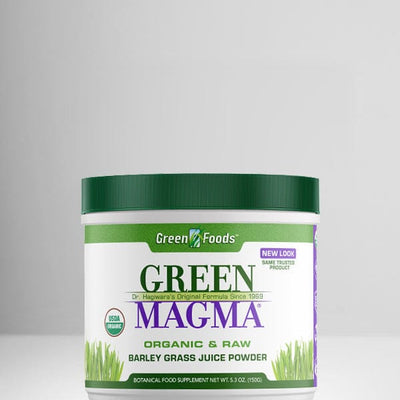 Green Foods Green Magma Organic Green Barley Juice Extract Powder- 80g - Welzo