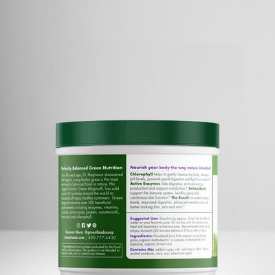 Green Foods Green Magma Organic Green Barley Juice Extract Powder- 150g - Welzo