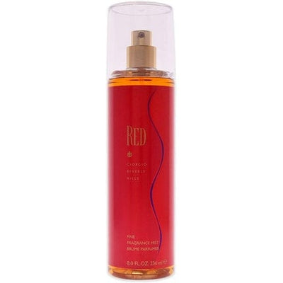Red By Giorgio Beverly Hills Body Mist 8 Oz