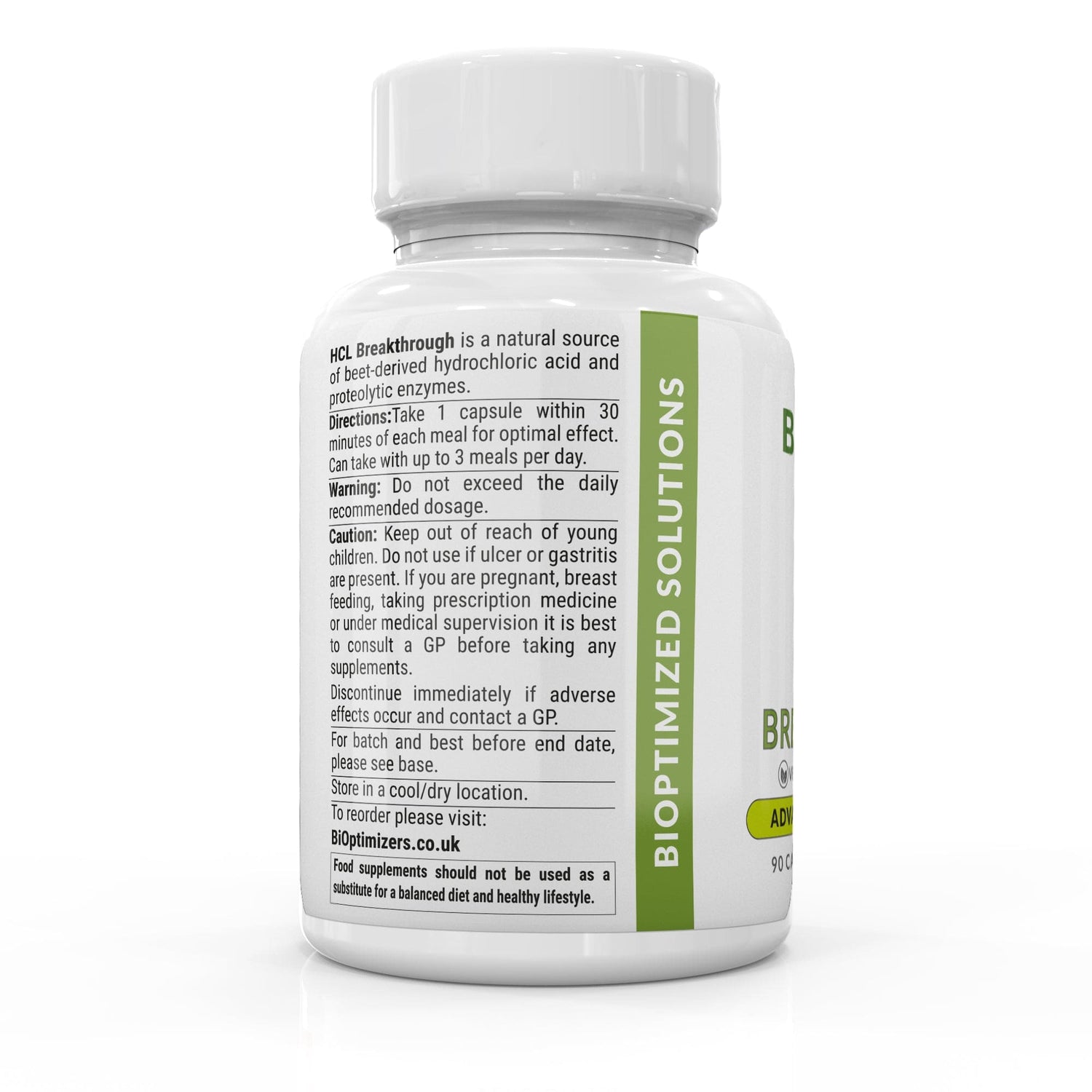 Bioptimizers HCl - betaïnehydrochloorzuur