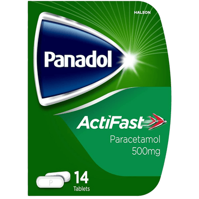Panadol Actifast Tablets Compack Pack of 14 - welzo